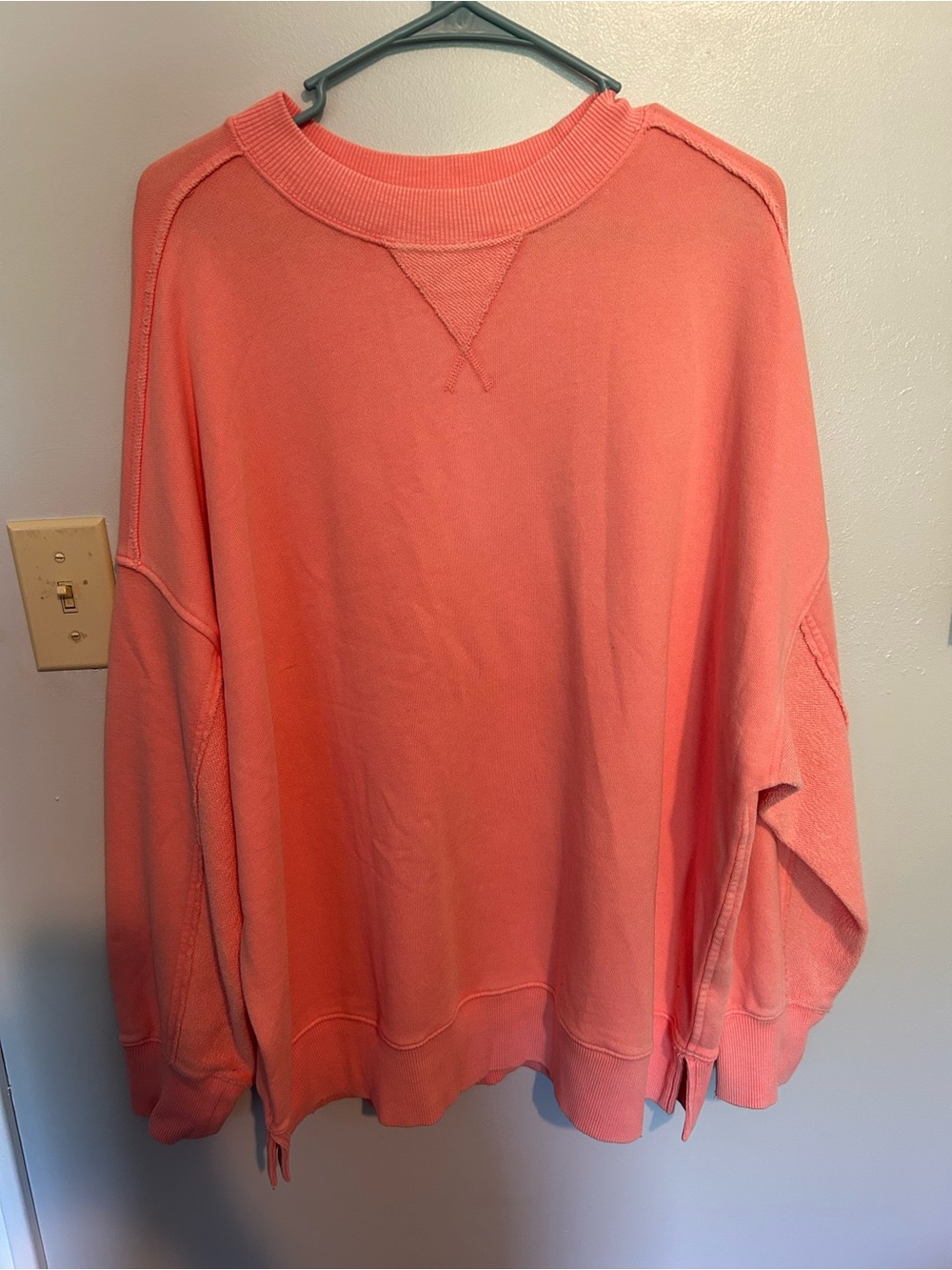 Women's Aerie Coral Crewneck Sweater
